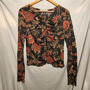 "We the Free" Free People Floral Long Sleeve
